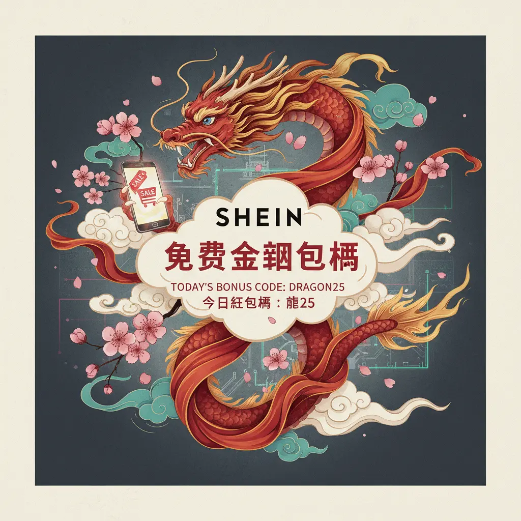 freecash bonus code today - SHEIN